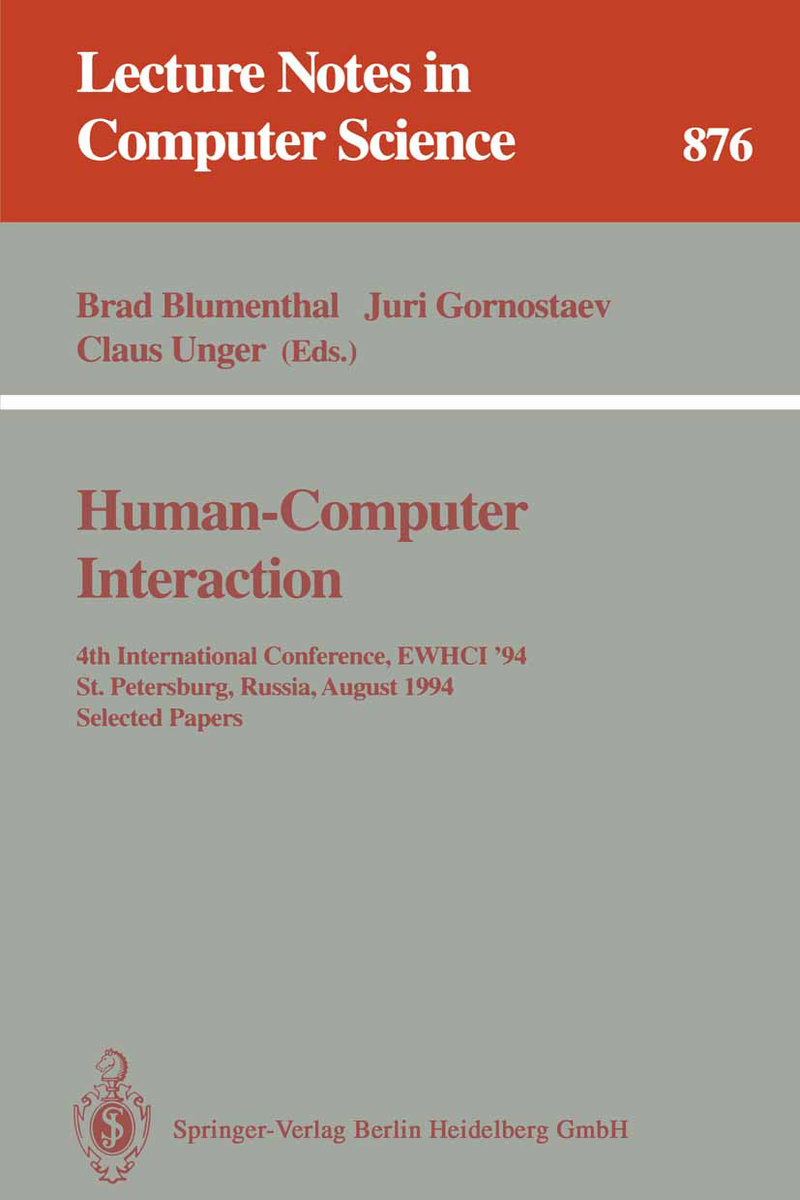 Human-Computer Interaction