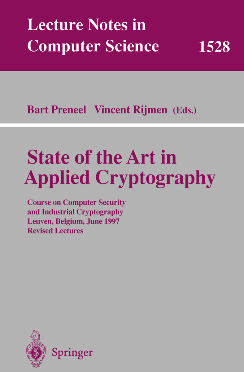 State of the Art in Applied Cryptography