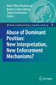 Abuse of Dominant Position: New Interpretation, New Enforcement Mechanisms?