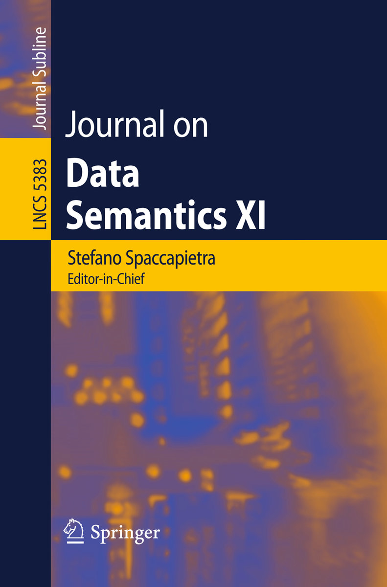 Journal on Data Semantics XI