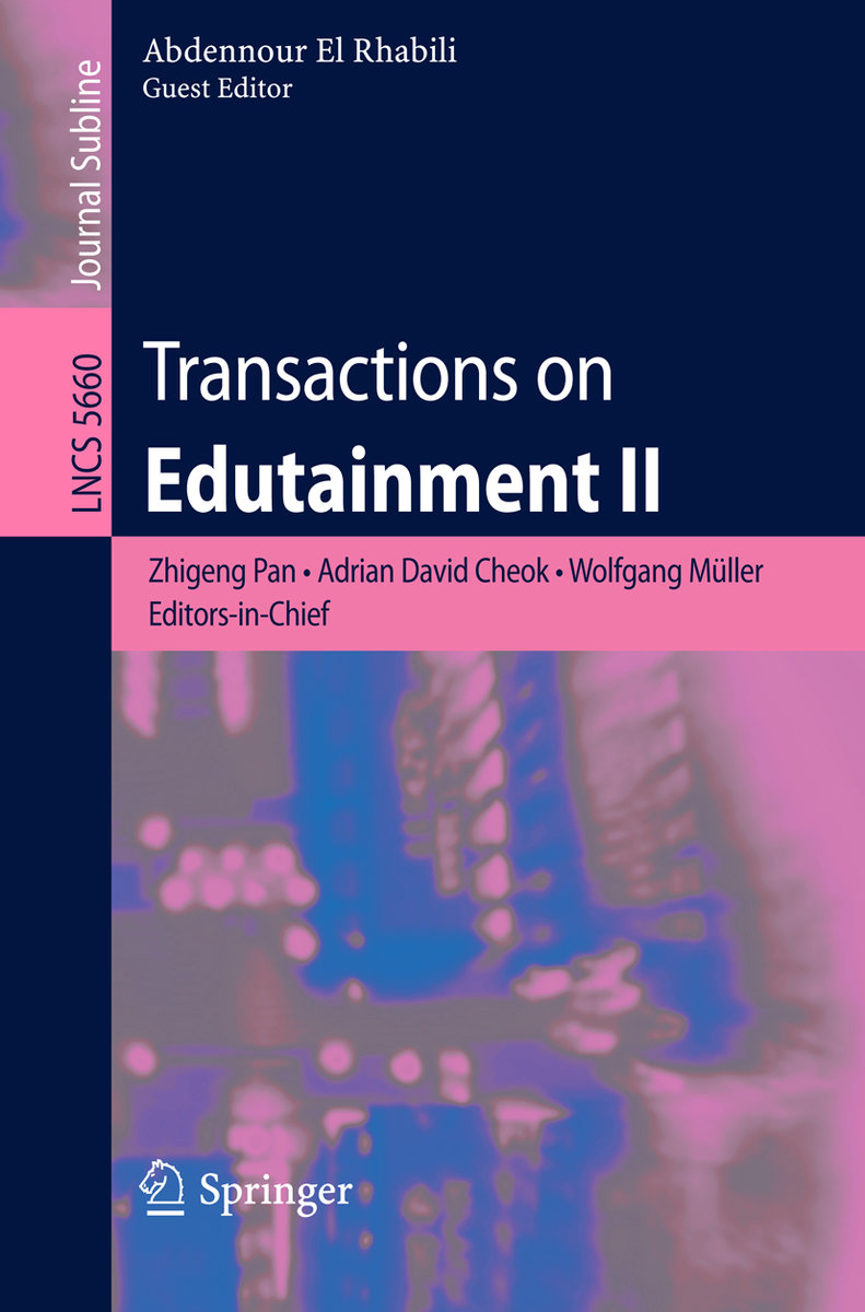 Transactions on Edutainment II