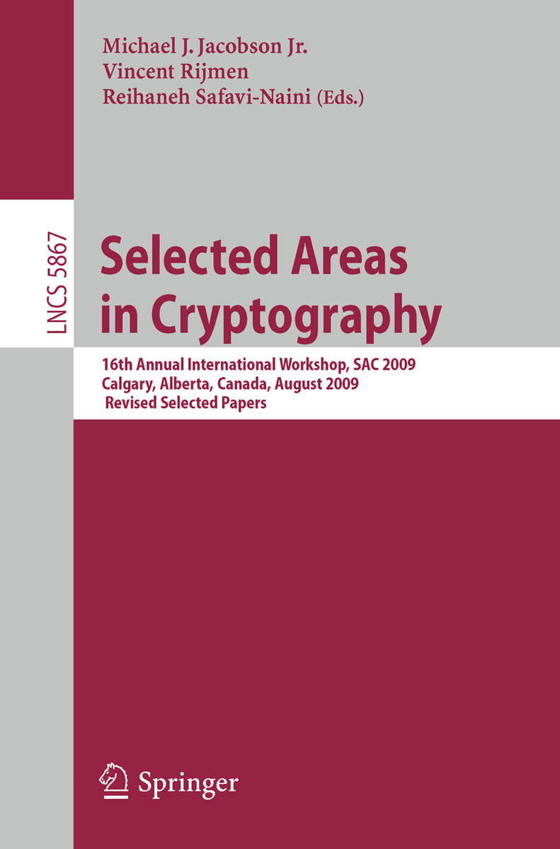 Selected Areas in Cryptography