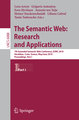 The Semantic Web: Research and Applications