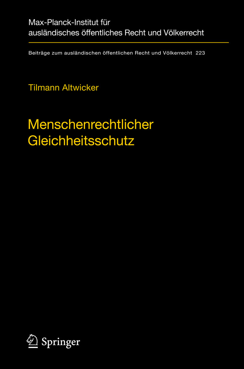 Menschenrechtlicher Gleichheitsschutz