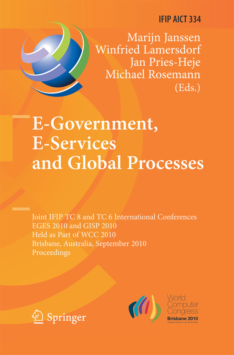 E-Government, E-Services and Global Processes