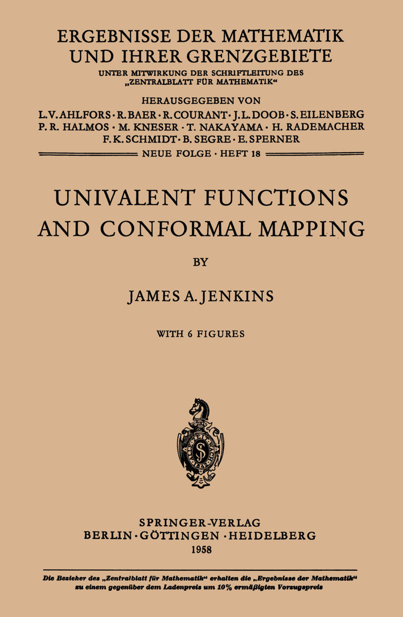 Univalent Functions and Conformal Mapping