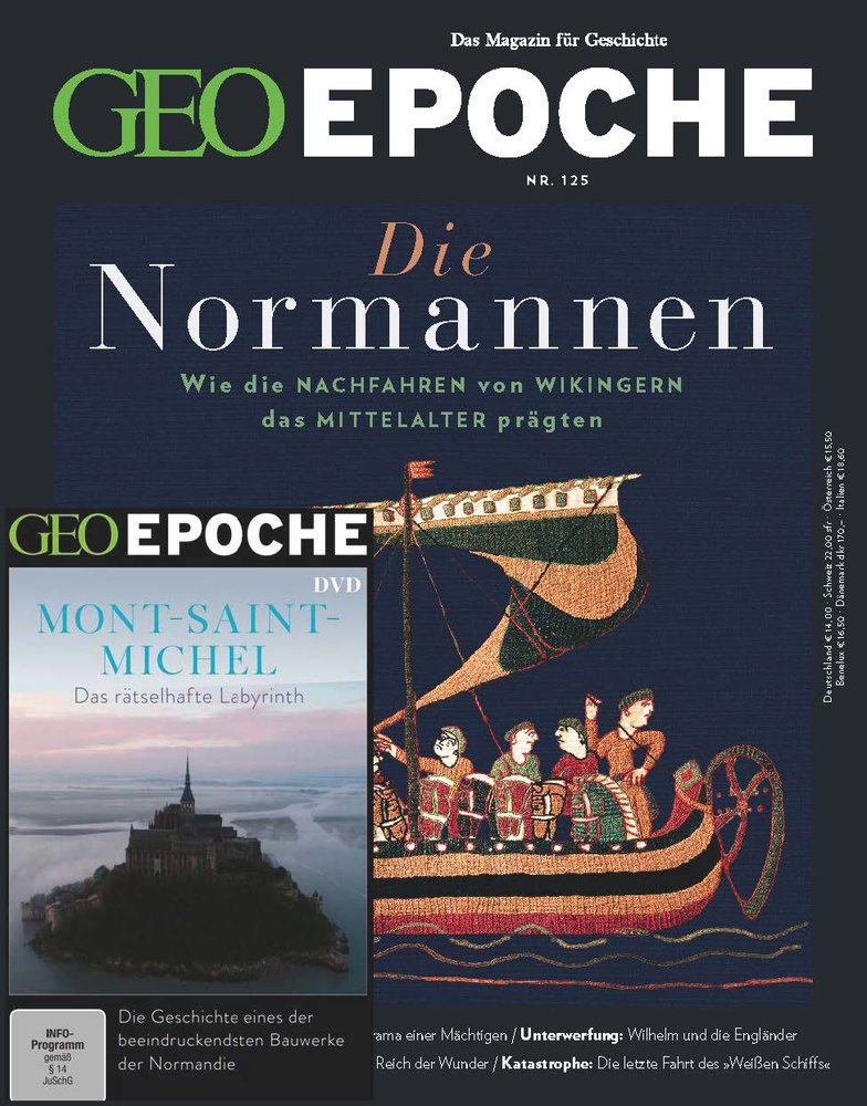 GEO Epoche mit DVD 125/2024 - Die Normannen