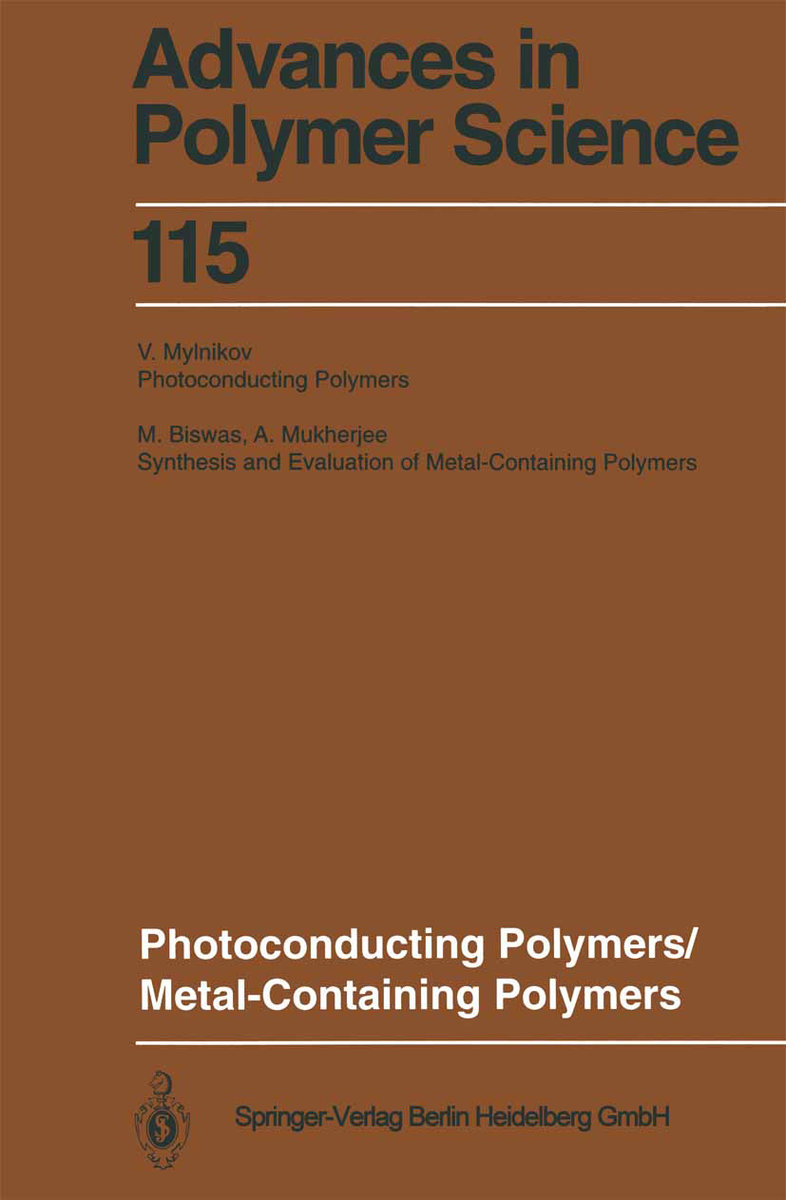 Photoconducting Polymers/Metal-Containing Polymers