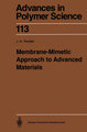 Membrane-Mimetic Approach to Advanced Materials