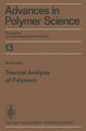 Thermal Analysis of Polymers