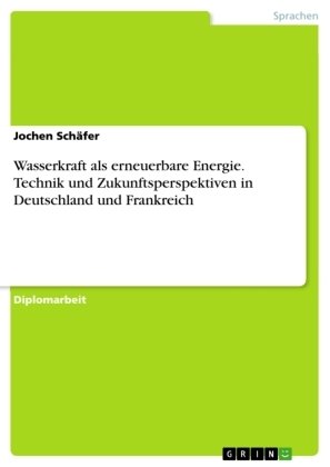 Wasserkraft als erneuerbare Energie. Technik und Zukunftsperspektiven in Deutschland und Frankreich