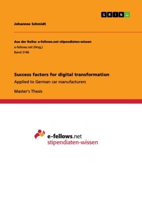 Success factors for digital transformation