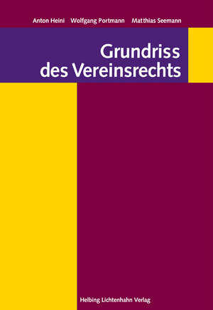 Grundriss des Vereinsrecht