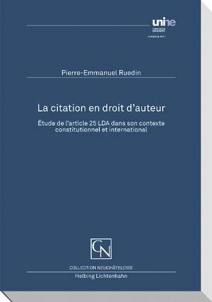 La citation en droit d'auteur