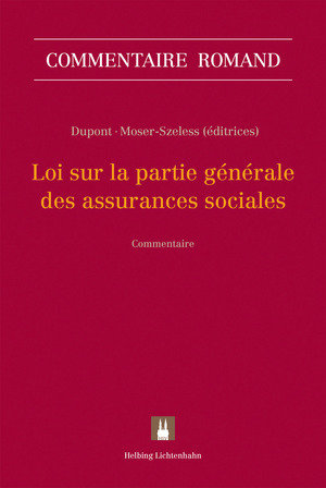 Loi sur la partie générale des assurances sociales (LPGA)