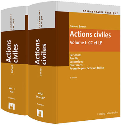 Commentaire pratique Actions civiles