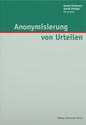 Anonymisierung von Urteilen