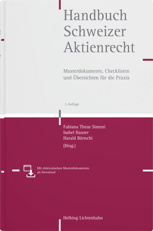 Handbuch Schweizer Aktienrecht