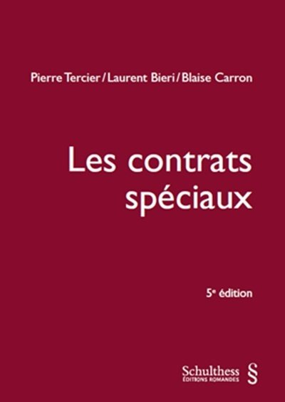 Les contrats spéciaux