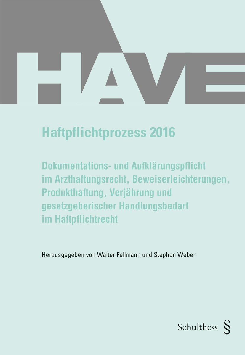 Haftpflichtprozess 2016