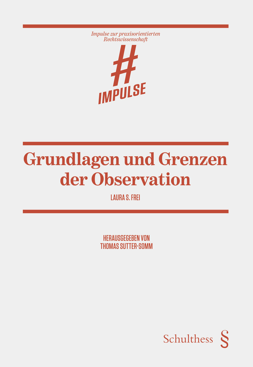 Grundlagen und Grenzen der Observation