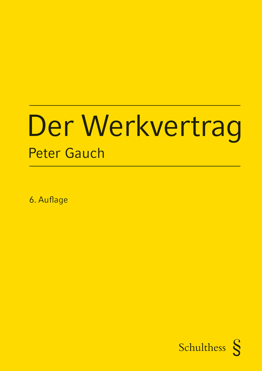 Der Werkvertrag (PrintPlu§)