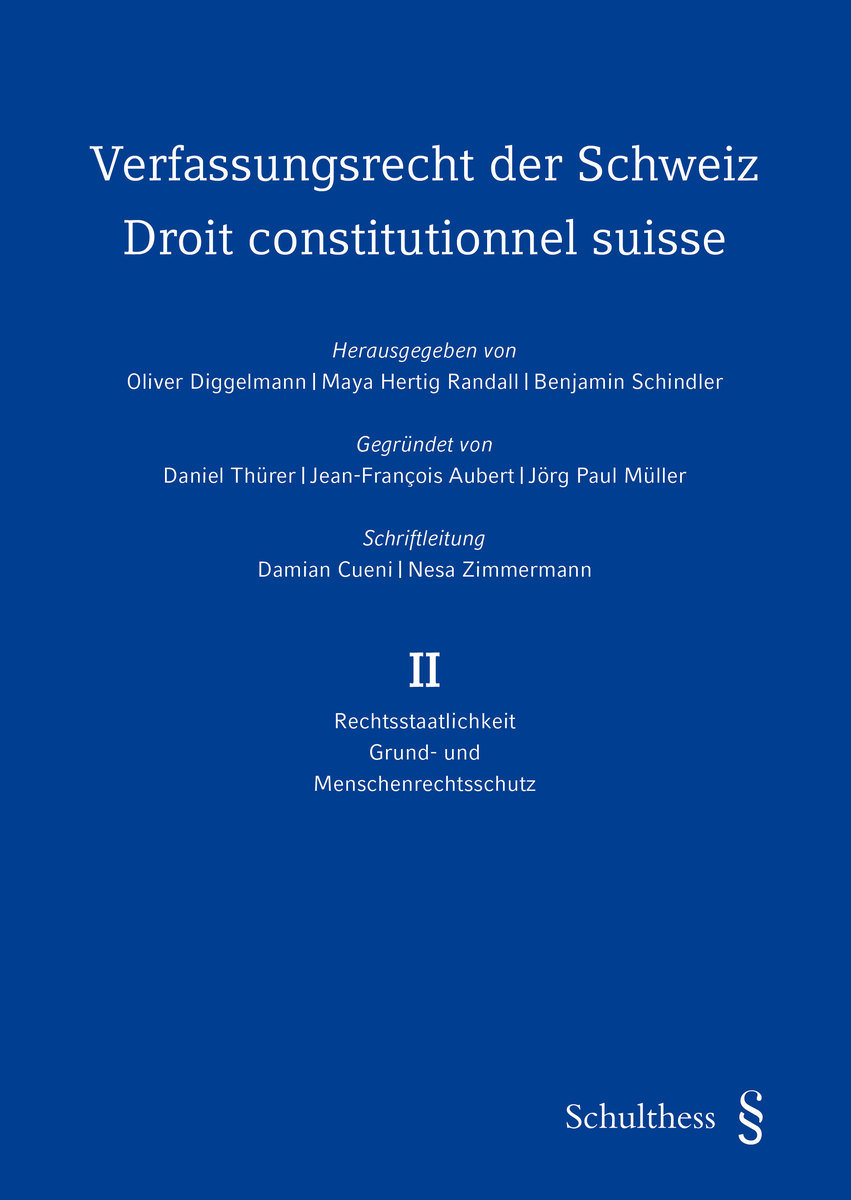 Verfassungsrecht der Schweiz / Droit constitutionnel suisse (PrintPlu§)