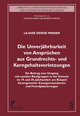 Die Unverjährbarkeit von Ansprüchen aus Grundrechts- und Kerngehaltsverletzungen