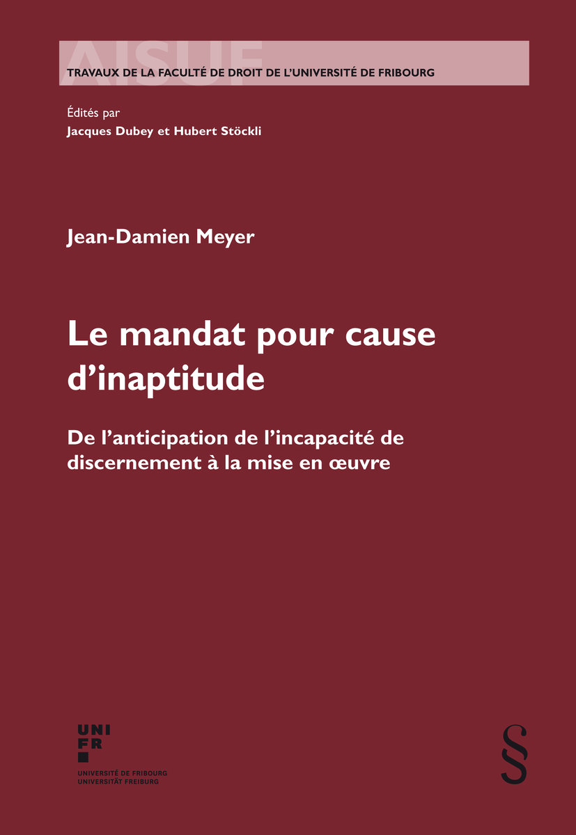 Le mandat pour cause d inaptitude