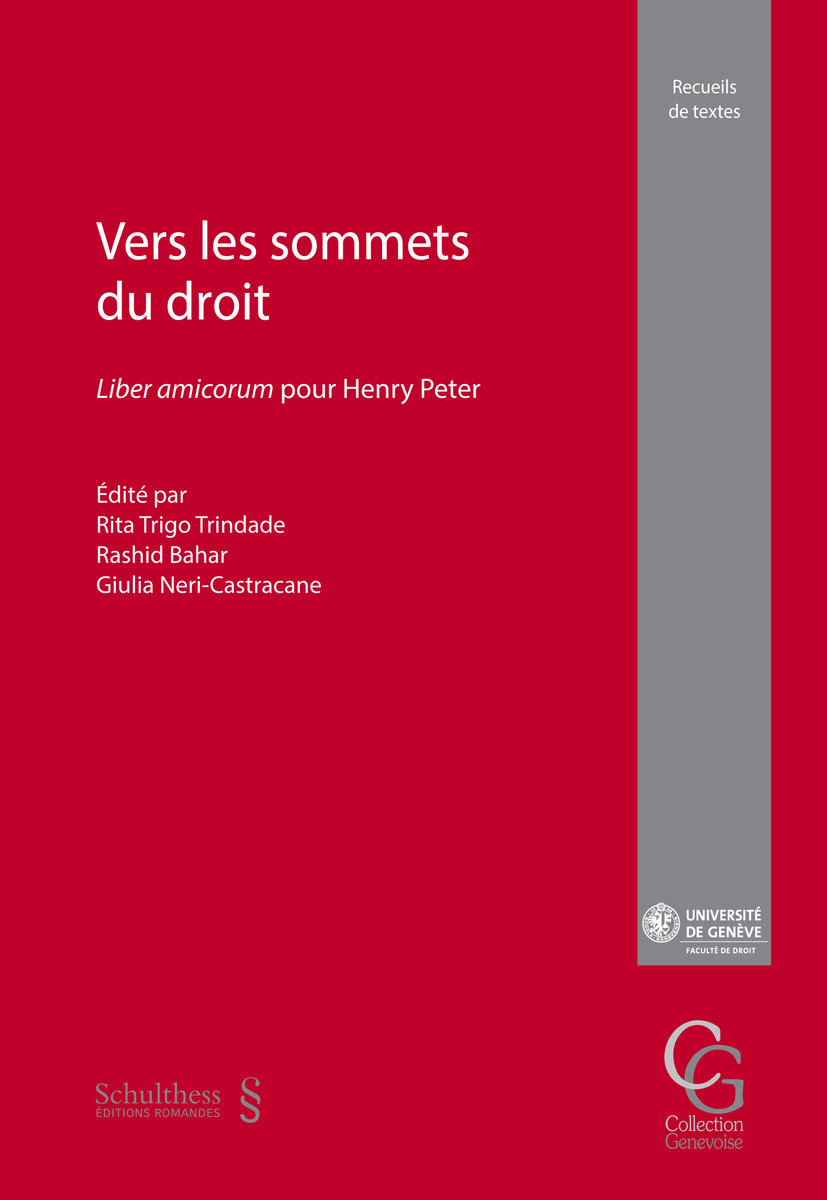 Vers les sommets du droit