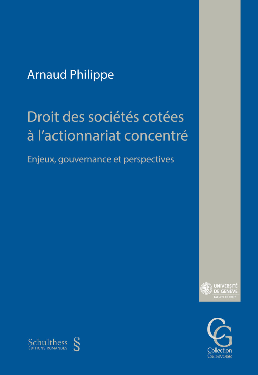 Droit des sociétés cotées à l'actionnariat concentré