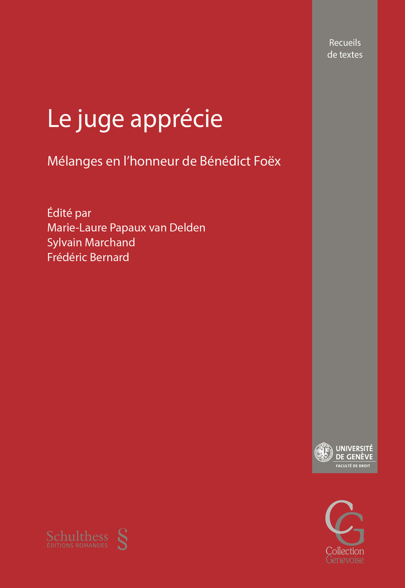 Le juge apprécie