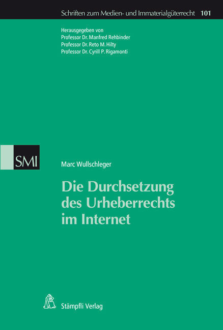 Die Durchsetzung des Urheberrechts im Internet