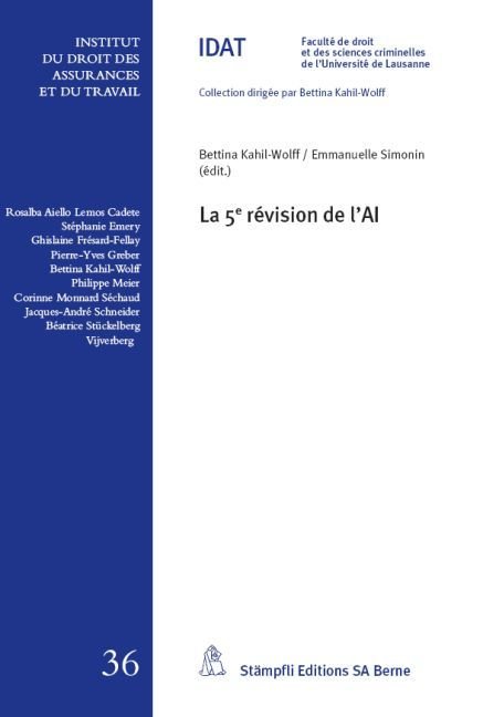 La 5e révision de l'AI