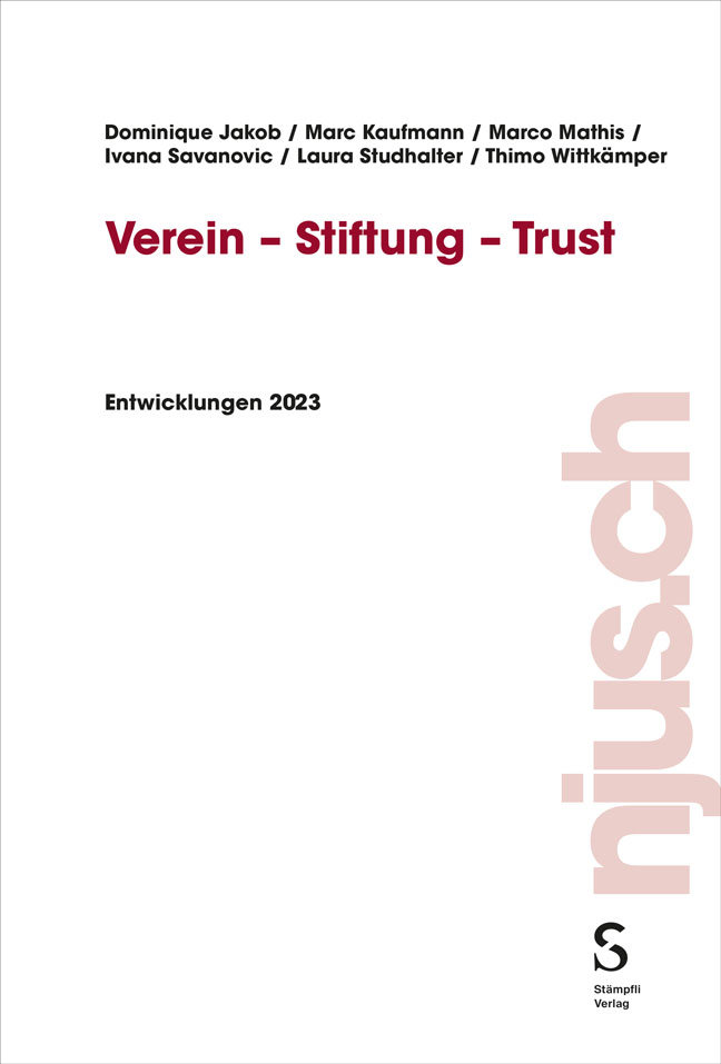 Verein - Stiftung - Trust