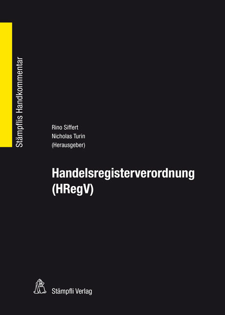 Handelsregisterverordnung (HRegV)