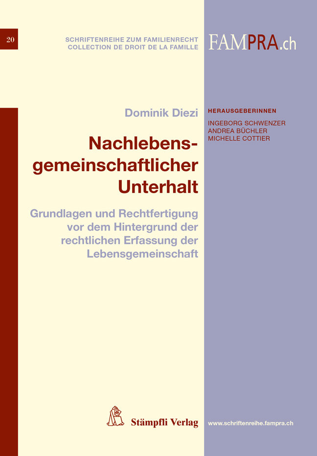 Nachlebensgemeinschaftlicher Unterhalt