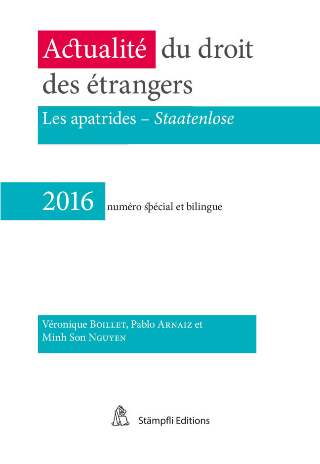 Actualité du droit des étrangers