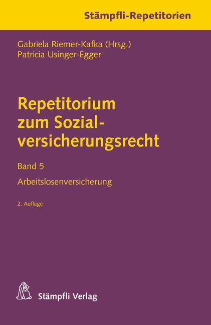 Repetitorium zum Sozialversicherungsrecht Band 5