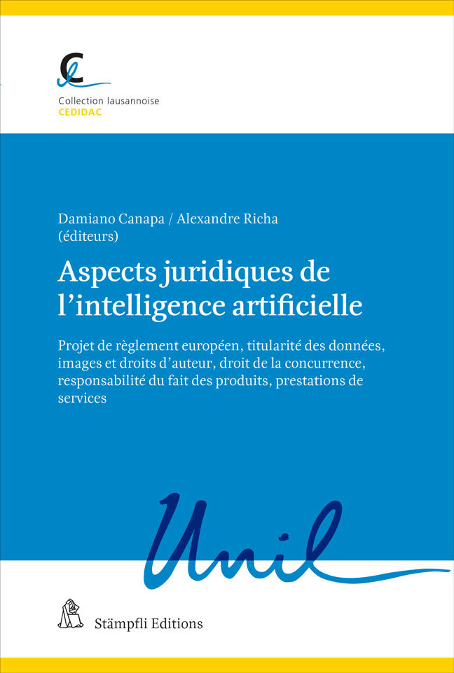 Aspects juridiques de l'intelligence artificielle