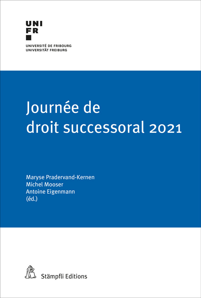 Journée de droit successoral 2021