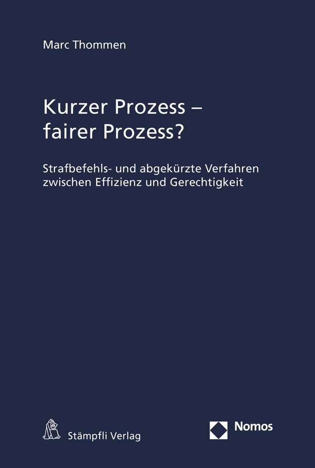 Kurzer Prozess - fairer Prozess?