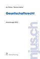 Gesellschaftsrecht, Entwicklungen 2013