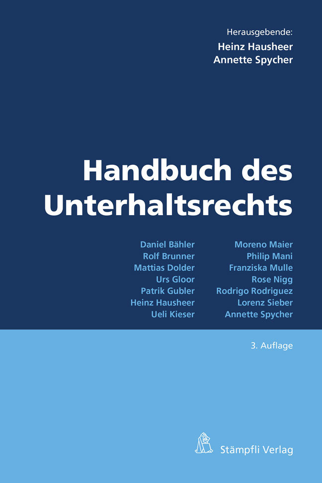 Handbuch des Unterhaltsrechts