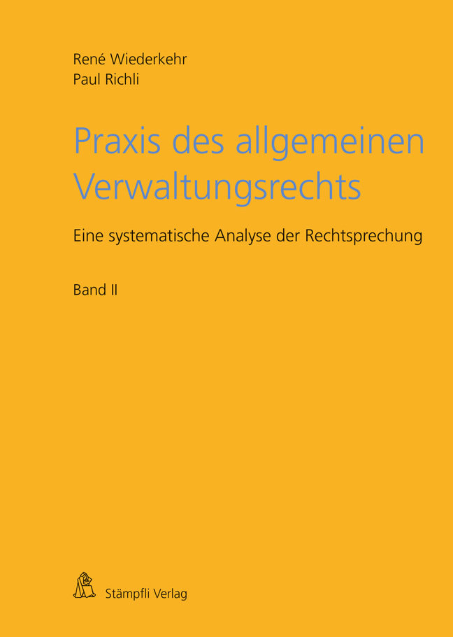 Praxis des allgemeinen Verwaltungsrechts