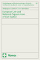 European Law and National Organisation of Civil Justice