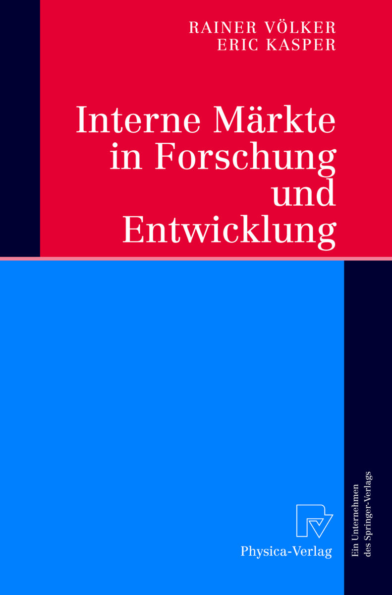 Interne Märkte in Forschung und Entwicklung