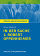 In der Sache J. Robert Oppenheimer von Heinar Kipphardt