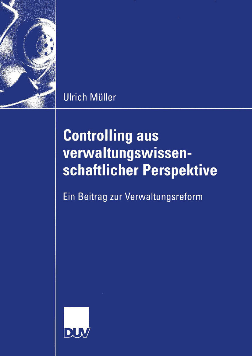 Controlling aus verwaltungswissenschaftlicher Perspektive