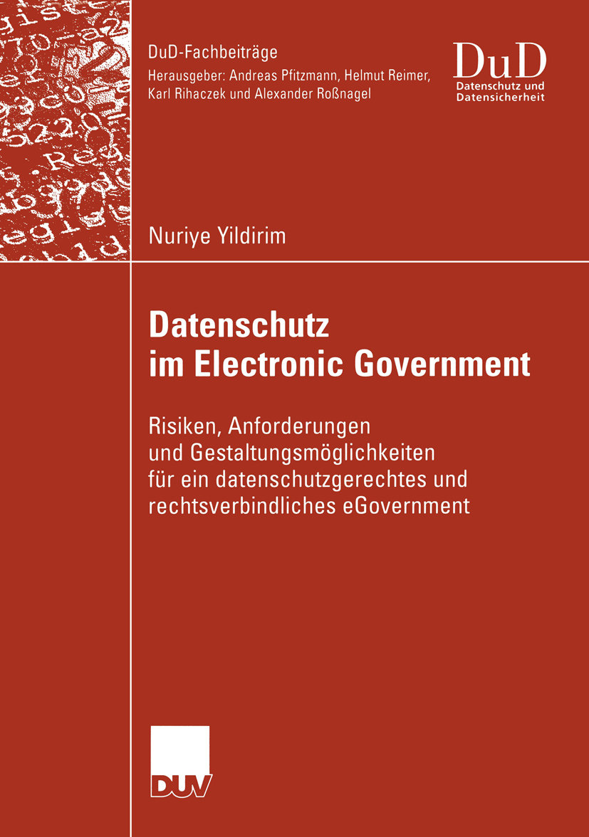 Datenschutz im Electronic Government